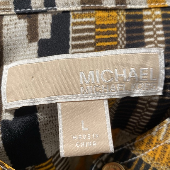 Michael Kors business geometrical top. Worn once, excellent condition. - Picture 3 of 6